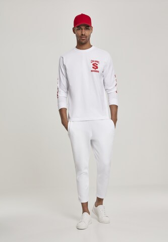 Mister Tee Sweatshirt in White