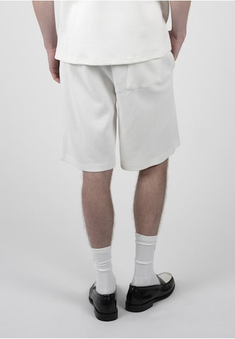 Prohibited Regular Trousers in White