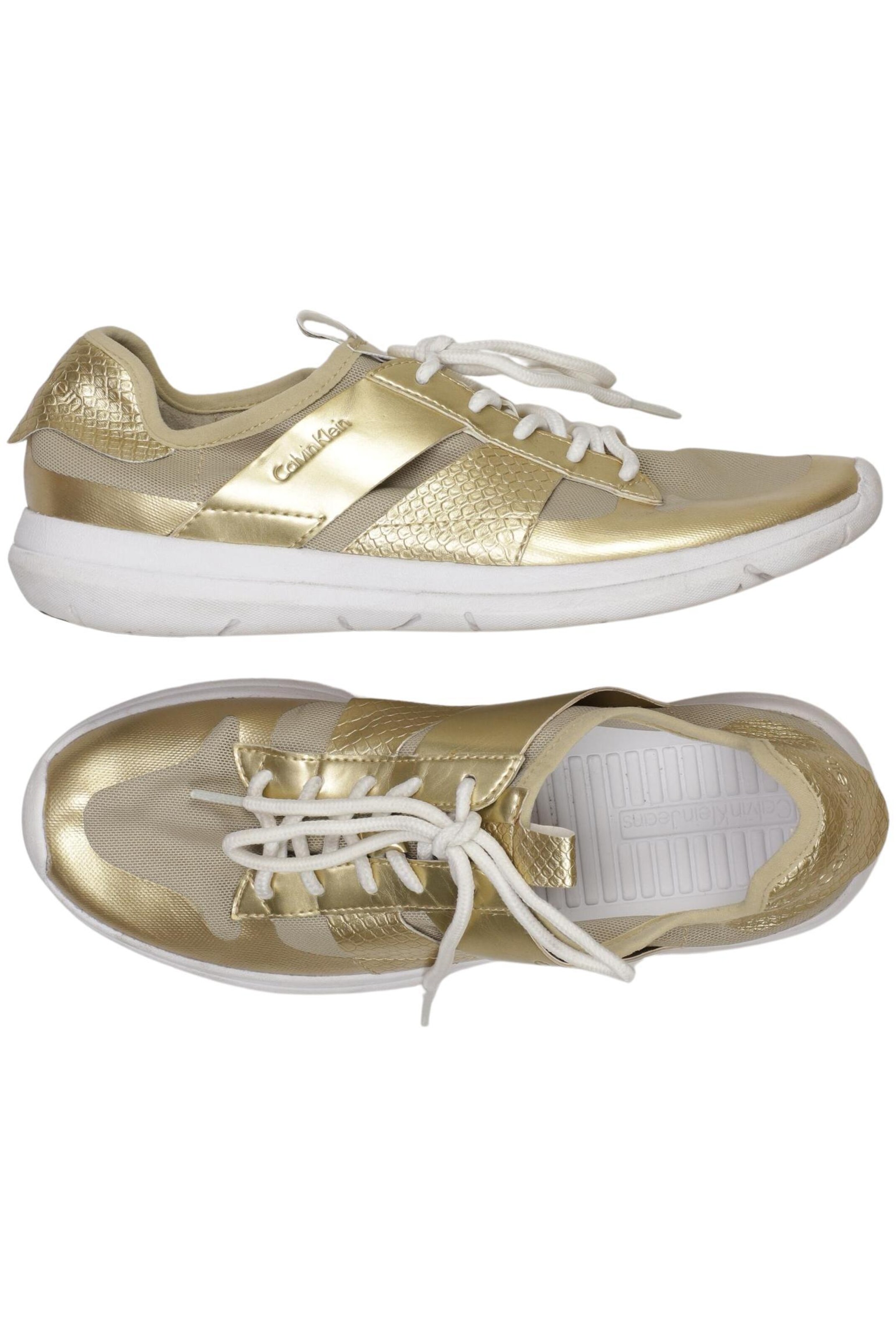Calvin Klein Jeans Sneaker 39 in Gold: Vorderseite