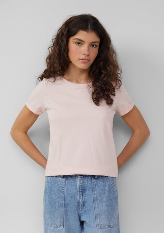 QS Shirt in Pink: front