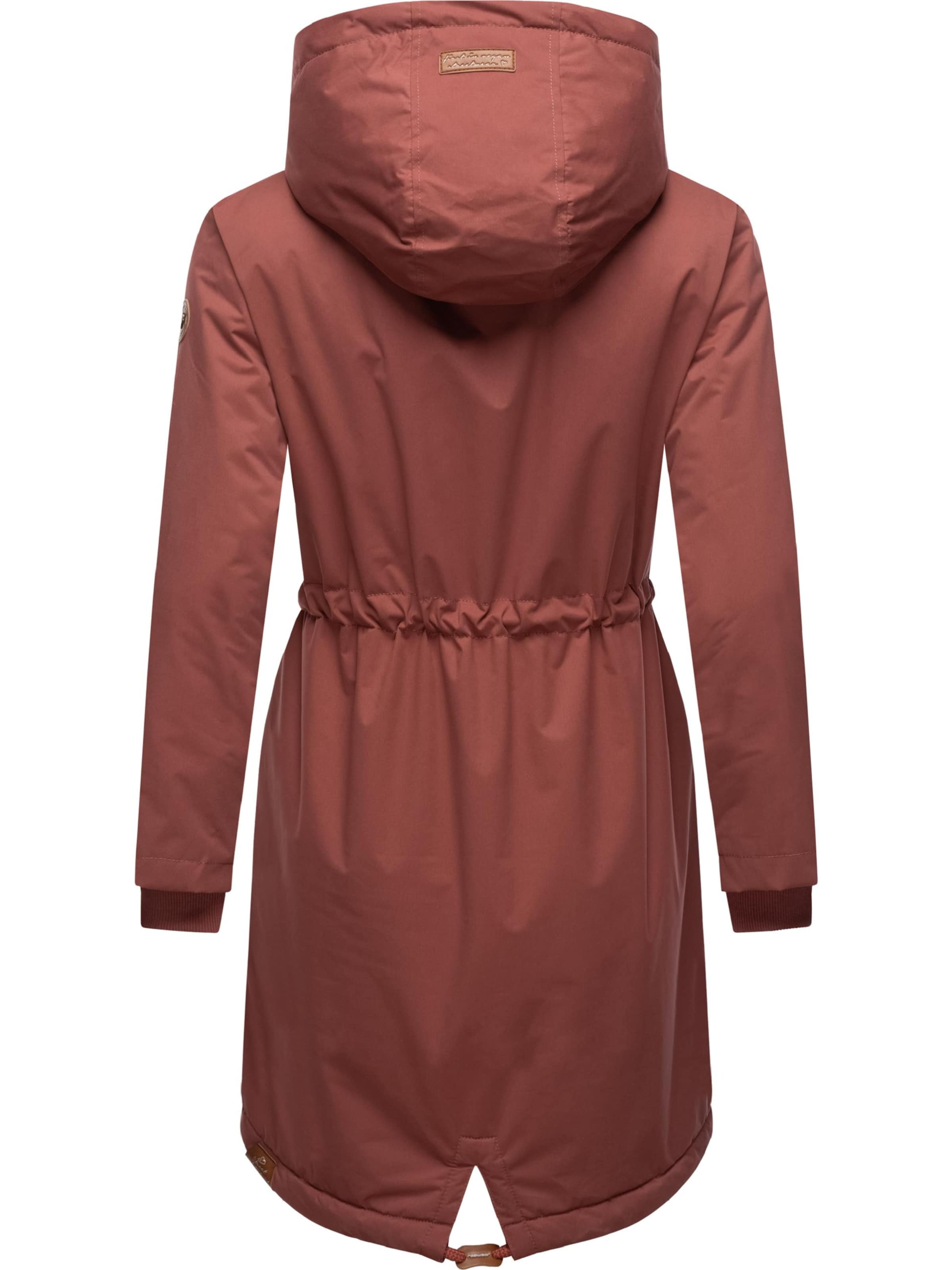 Parka d’hiver 'Crescend' Ragwear en marron