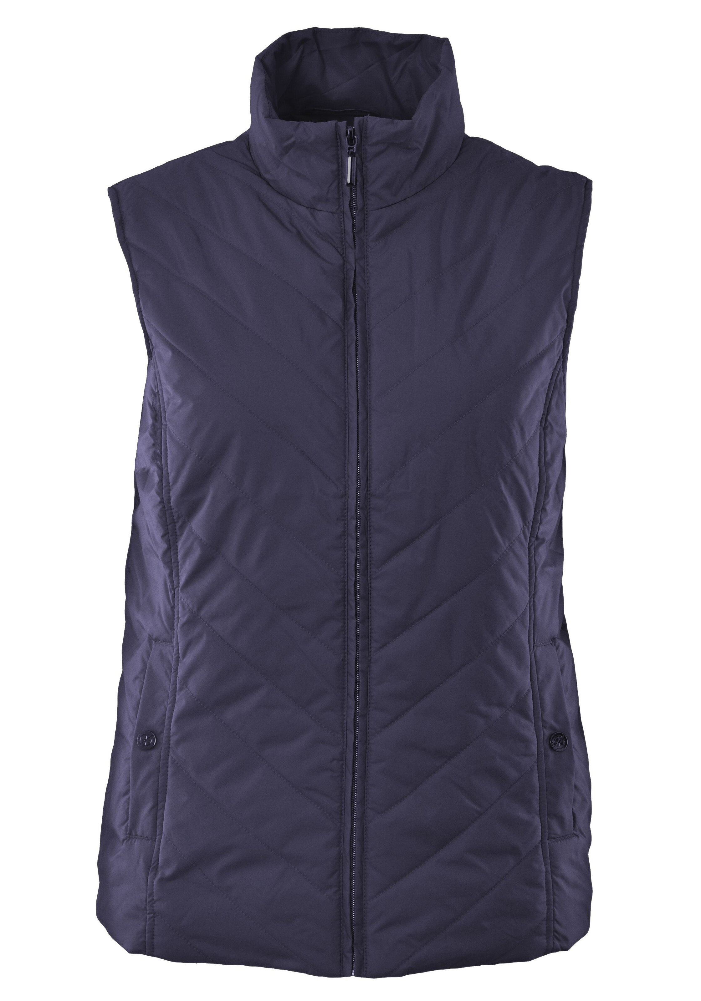 Navigazione Bodywarmer in Blauw: voorkant