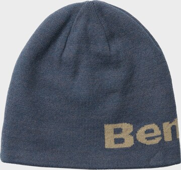 BENCH Muts 'Bench x Superdry' in Blauw: voorkant