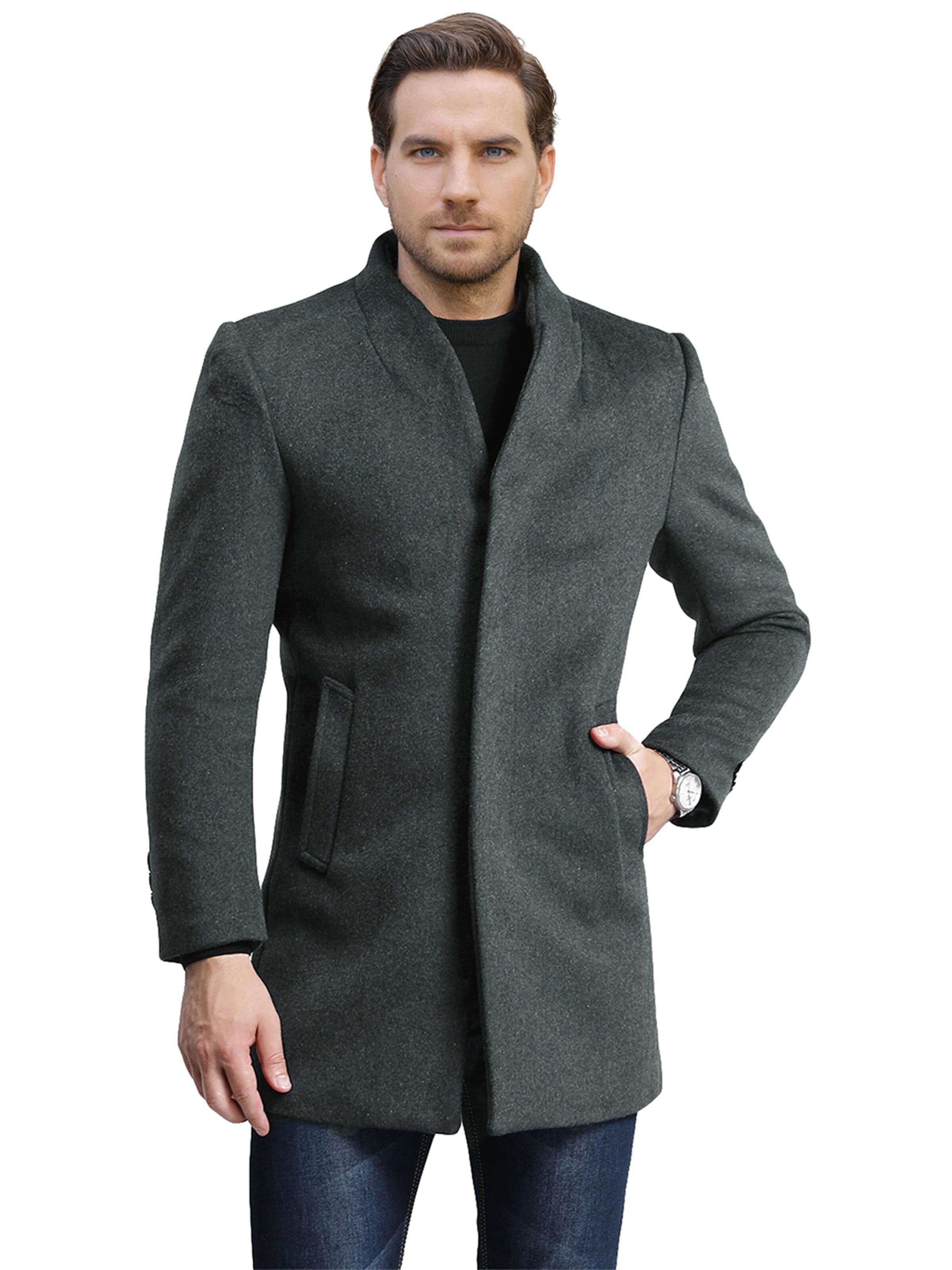 YOUTHUP Winter Coat in Grey