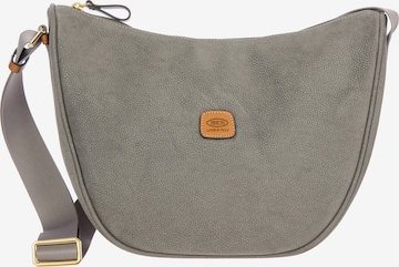 Bric's Crossbody Bag 'Life Luna' in Grey: front