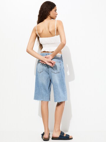 Pull&Bear Top – bílá