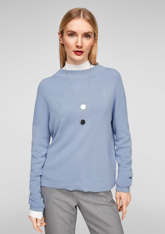 s.Oliver BLACK LABEL Pullover in Blau: predná strana