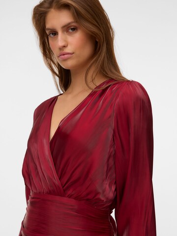 VERO MODA Kleid 'VMPolly' in Rot
