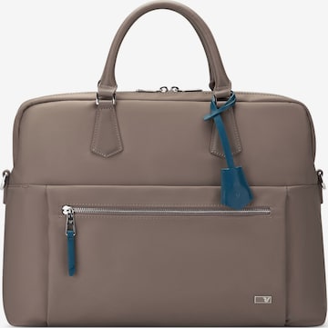 Roncato Document Bag in Brown: front