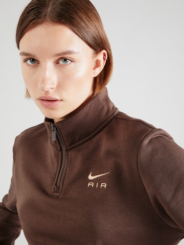 Sweat-shirt Nike Sportswear en marron