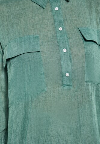 usha WHITE LABEL Blouse in Green