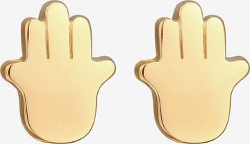 ELLI Ohrringe 'Hamsa Hand' in Gold