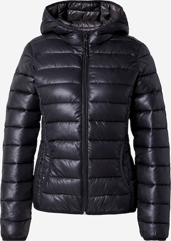 QS Winterjas in Zwart: voorkant