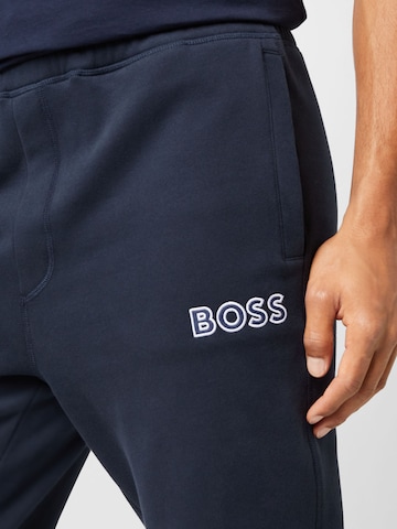 Tapered Pantaloni 'Selogox' de la BOSS Orange pe albastru