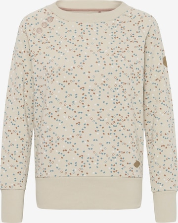 Pull-over ' OXBEA SWEATSHIRT ' Oxmo en beige : devant