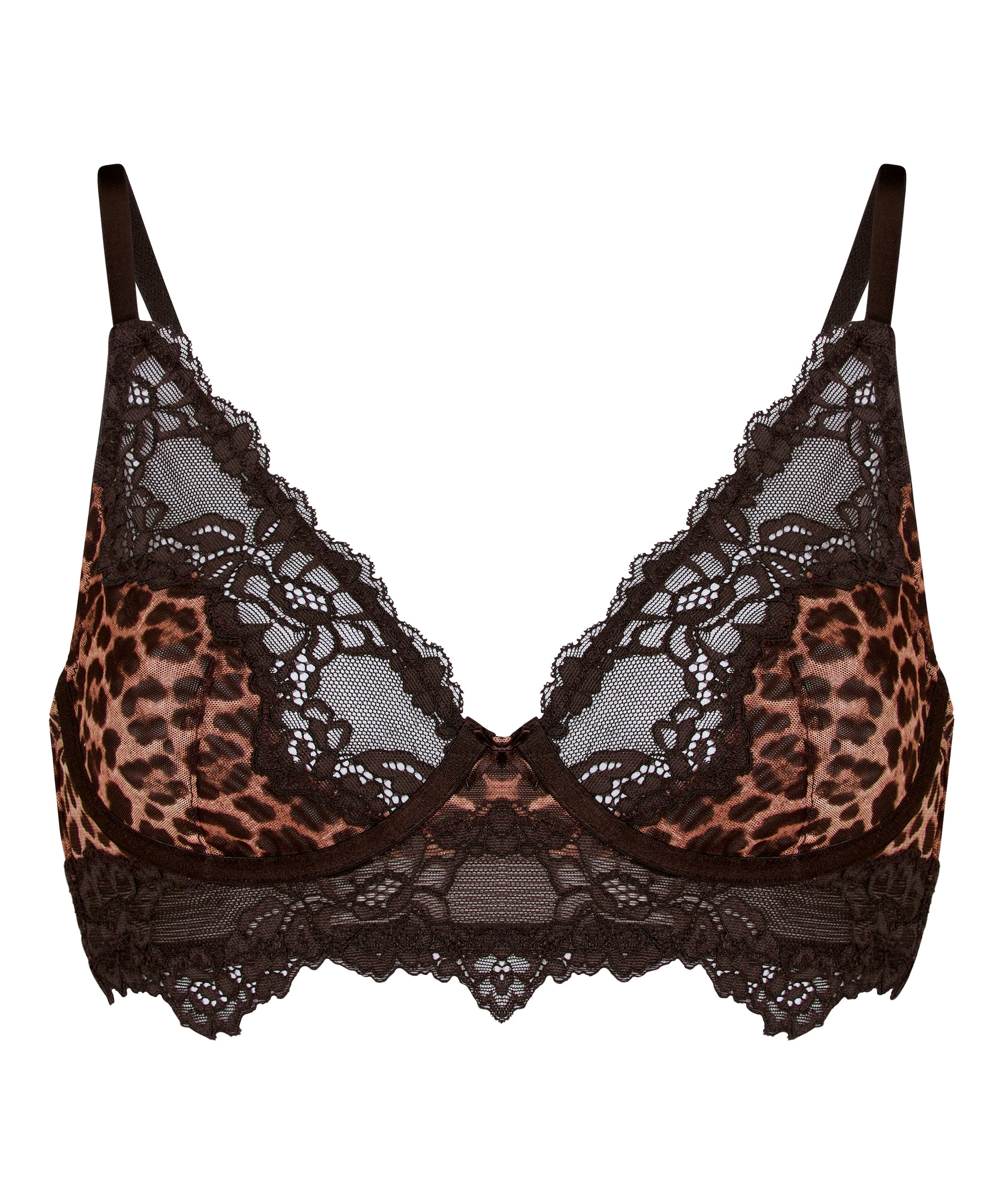 Hunkemöller BH 'Gabrielle' in Schwarz: Vorderseite