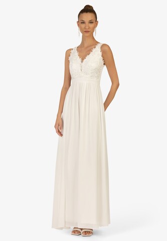 Kraimod Evening Dress in White: front