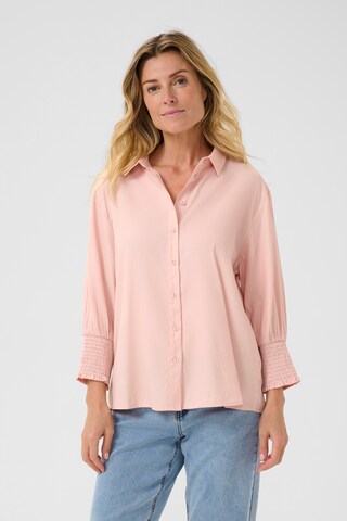 Cream Bluse 'Nola' in Pink: Vorderseite