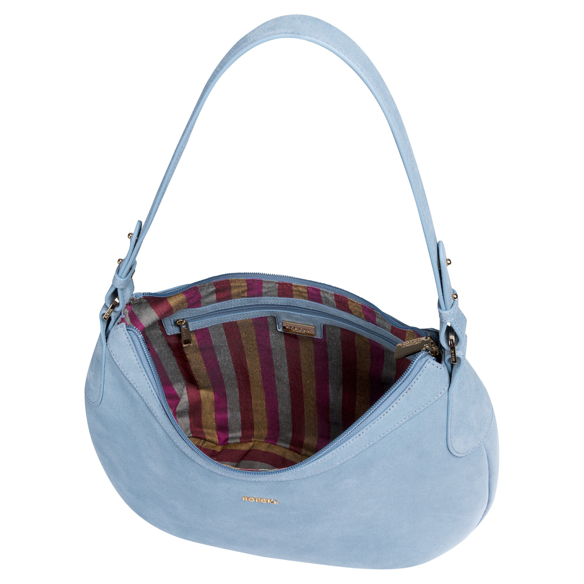 Borsa a spalla 'LIBERTY SCHULTERTASCHE NUBUK MEDIUM' di Roeckl in blu