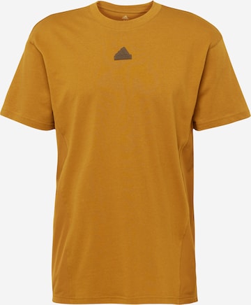 ADIDAS SPORTSWEAR Funktionsshirt 'City Escape' in Gelb: predná strana