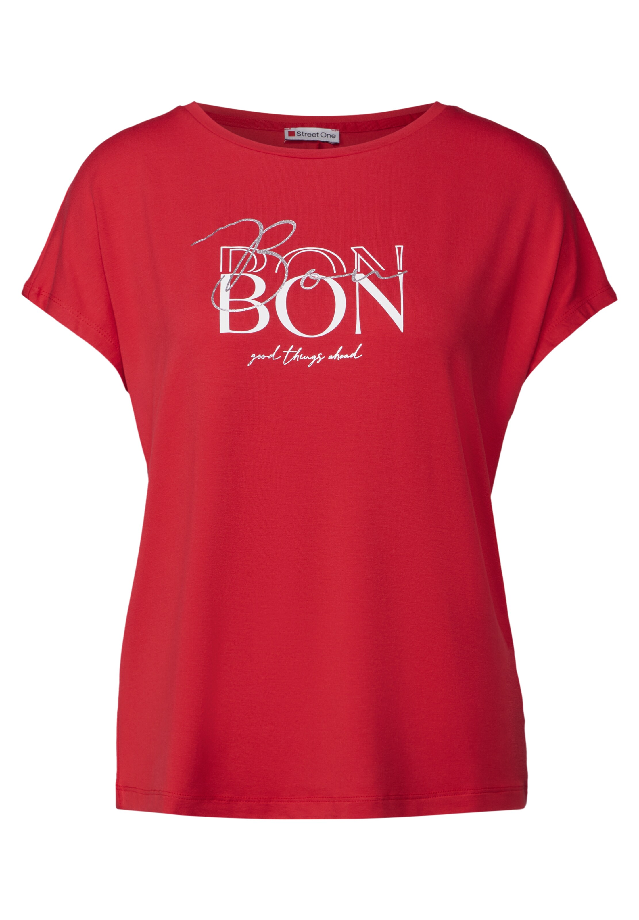 STREET ONE Shirt in Red: front
