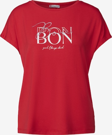 STREET ONE Shirt in Red: front