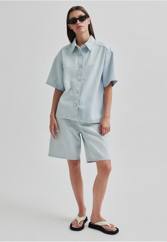 Camicia da donna 'Fira' di SECOND FEMALE in blu