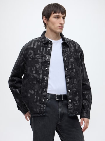KARL LAGERFELD JEANS Regular fit Φθινοπωρινό και ανοιξιάτικο μπουφάν σε μαύρο