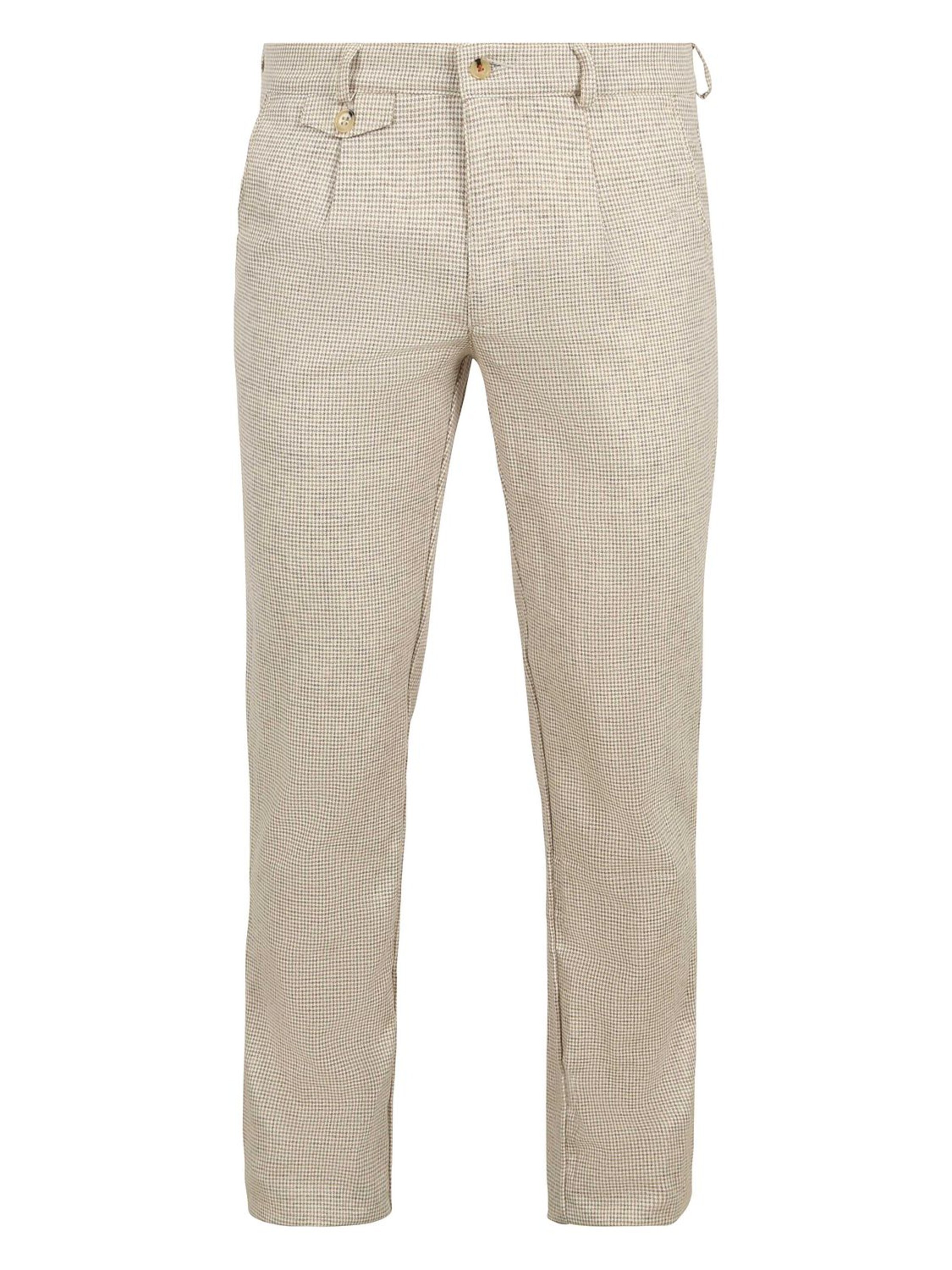 Suitable Regular Chino 'Pico' in Beige: voorkant