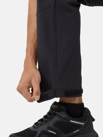 regular Pantaloni per outdoor 'Lofoten' di SWEDEMOUNT in nero