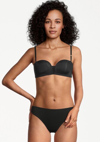 Tamaris Bustier BH in Schwarz: Vorderseite