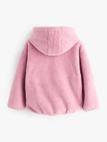 Next Fleecejacka i rosa