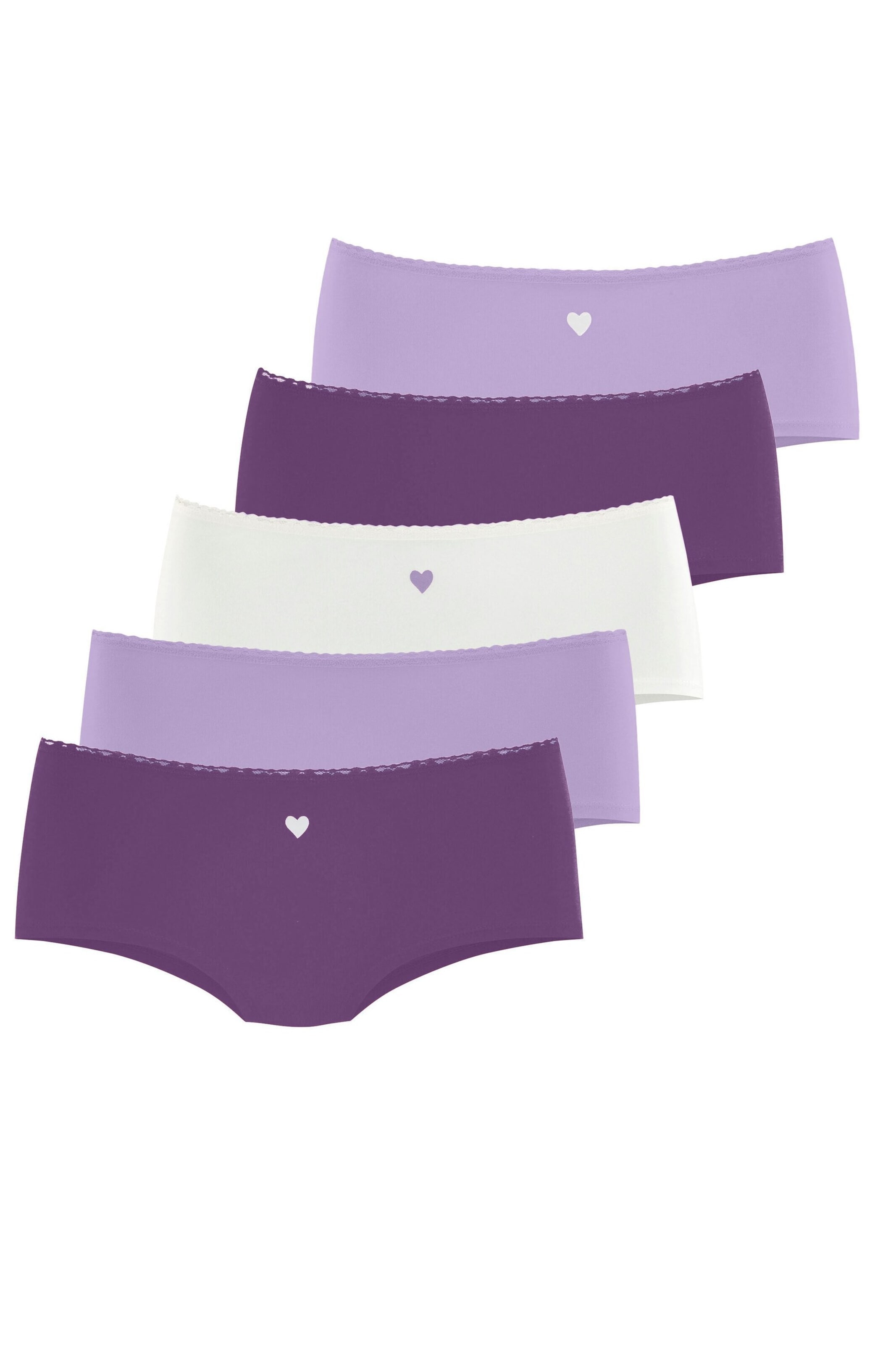 LASCANAHipster gaćice - ljubičasta boja: prednji dio