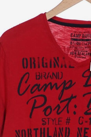 CAMP DAVID T-Shirt M in Rot