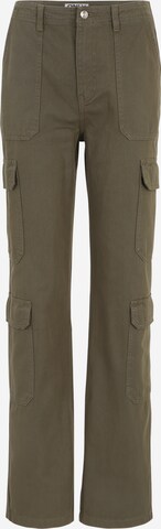 Only Tall Regular Cargo Pants 'MALFY' in Green: front