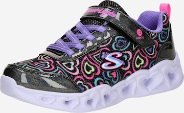 Sneaker 'HEART LIGHTS - BOOGIE LOVE' di SKECHERS in nero: frontale