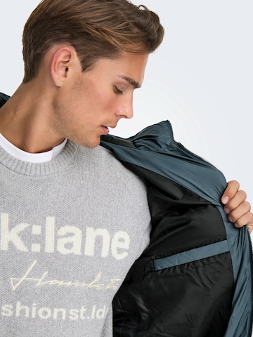 Only & Sons - Chaqueta de invierno 'ONSUNION' en azul
