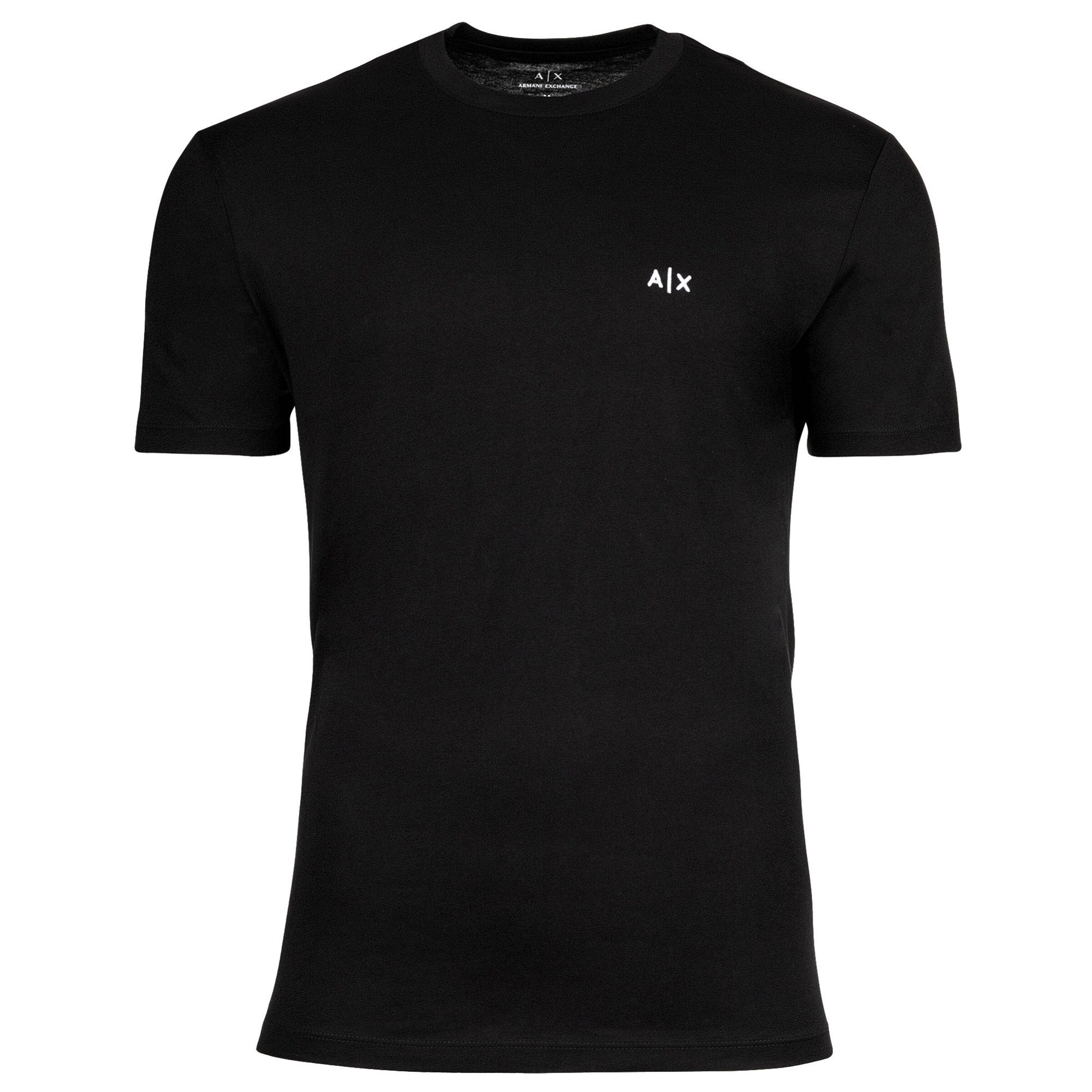 ARMANI EXCHANGE Majica | črna barva: sprednja stran