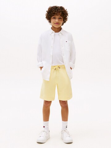 TOMMY HILFIGER Regular Broek in Geel