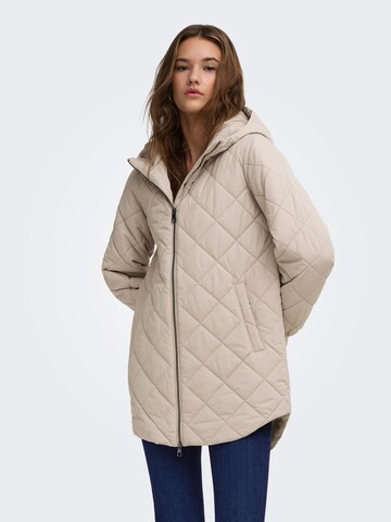 Giacca di mezza stagione di ONLY in beige: frontale