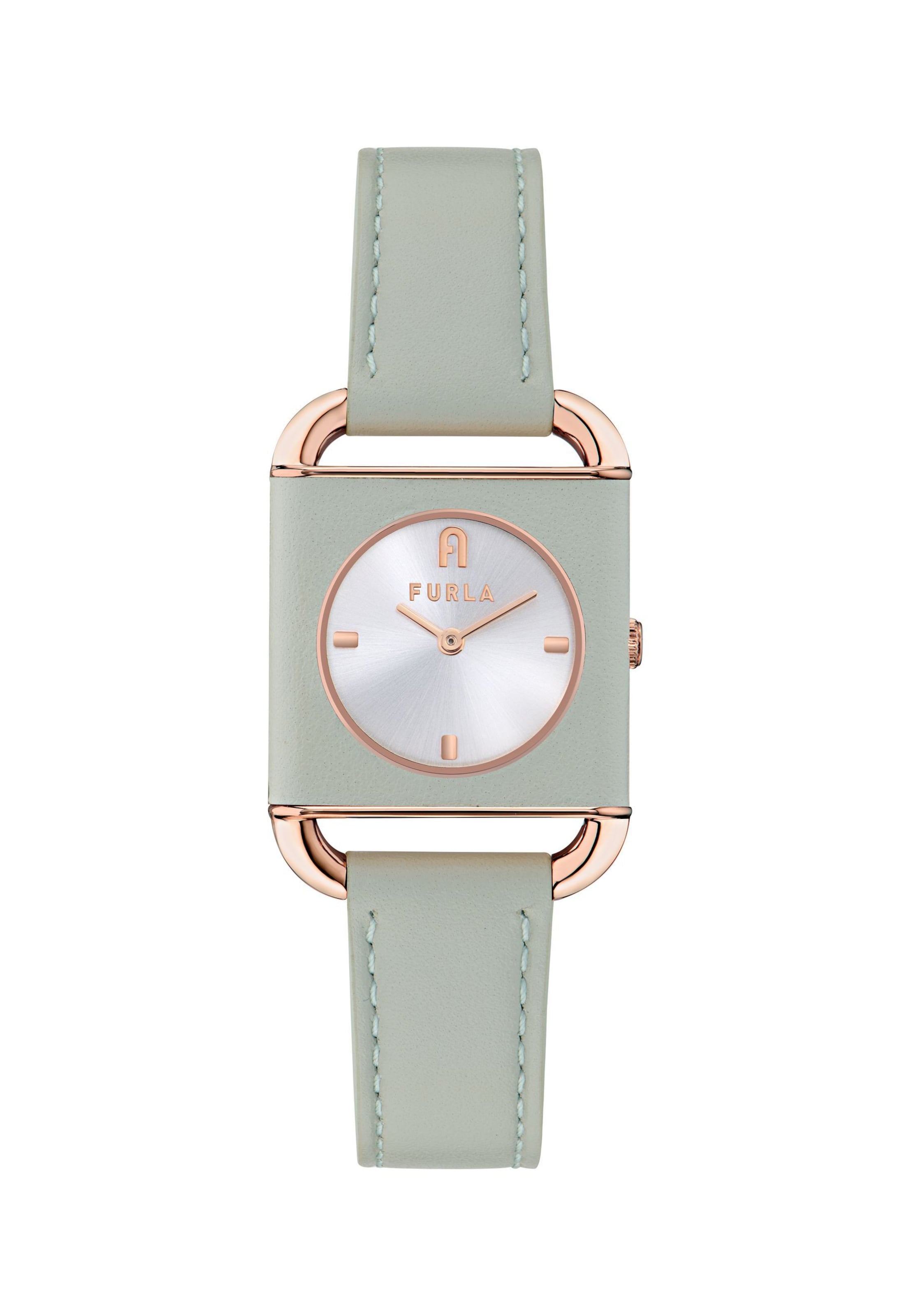 FURLA Analoguhr in Grün: Vorderseite