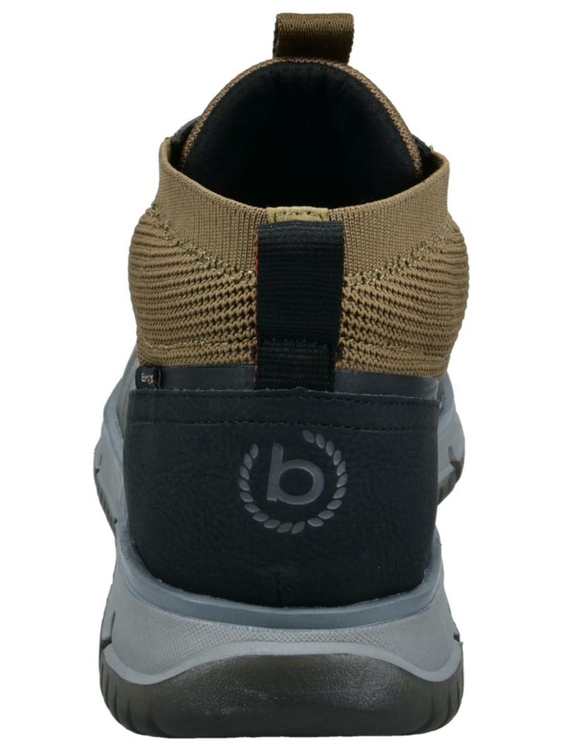 Scarpa stringata sportiva di bugatti in beige