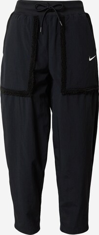 Tapered Pantaloni di Nike Sportswear in nero: frontale