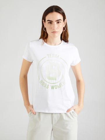 BOSS Black - Camiseta 'Eventsa' en blanco: frente