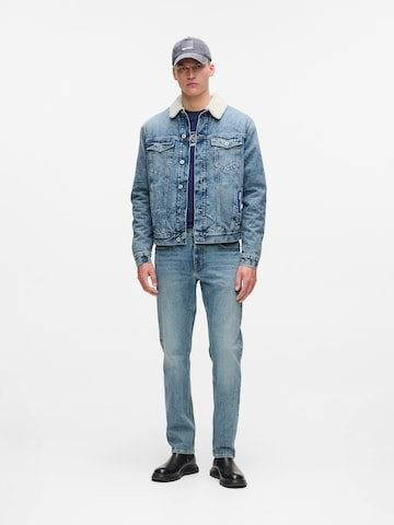 KARL LAGERFELD JEANS - Casaco meia-estação em azul