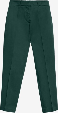 Regular Pantalon à pince 'WARMAAR' ARMEDANGELS en vert : devant
