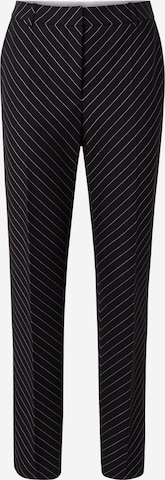 juoda BOSS Standartinis Kelnės su kantu 'Tamata1': priekis