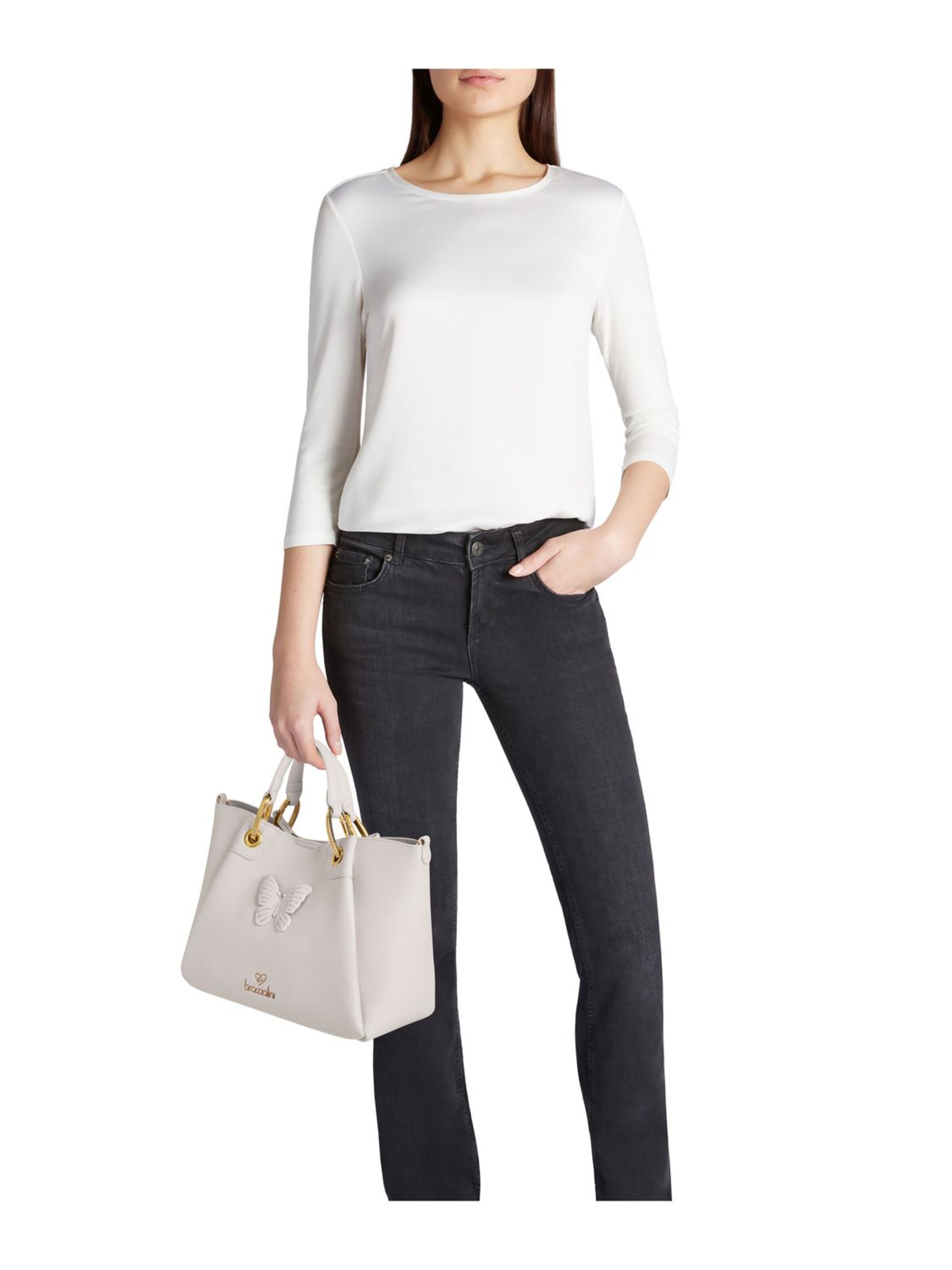 Braccialini Handbag 'Amy Bijoux' in Grey