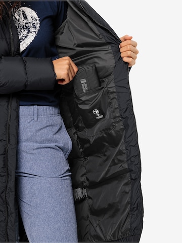 JACK WOLFSKIN - Sobretudo outdoor 'Frozen Palace' em preto