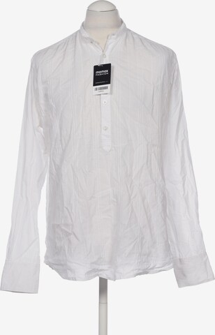 Jules Button Up Shirt in L in White: front